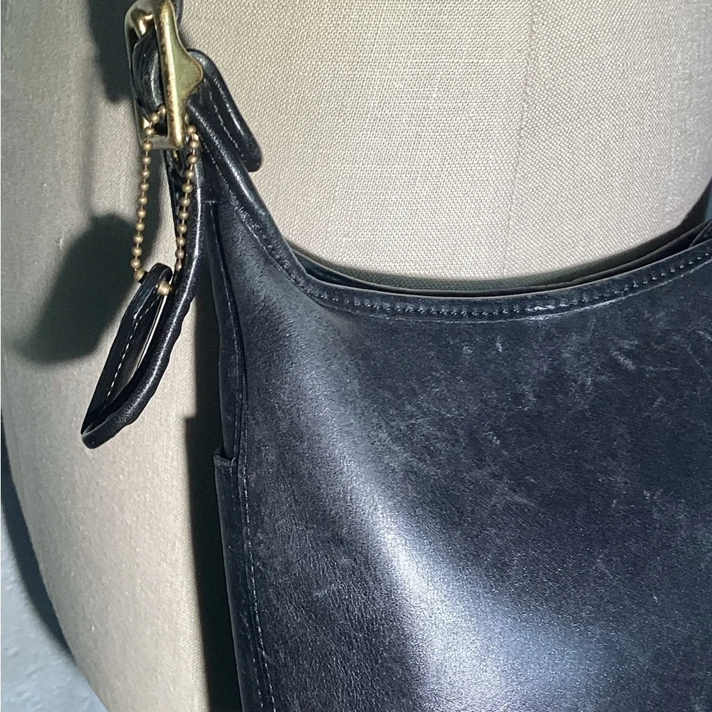 Coach vintage legacy 9136 Black Leather Shoulder Bag